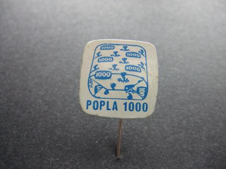 Popla 1000 ( vel) papierfabriek Page Gennep toiletpapier